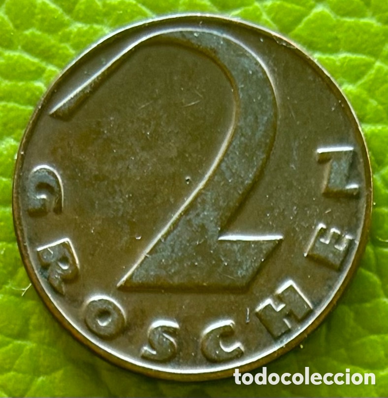 Monedas antiguas de Europa: AUSTRIA. DOS GROSCHEN. 1930. - Foto 2