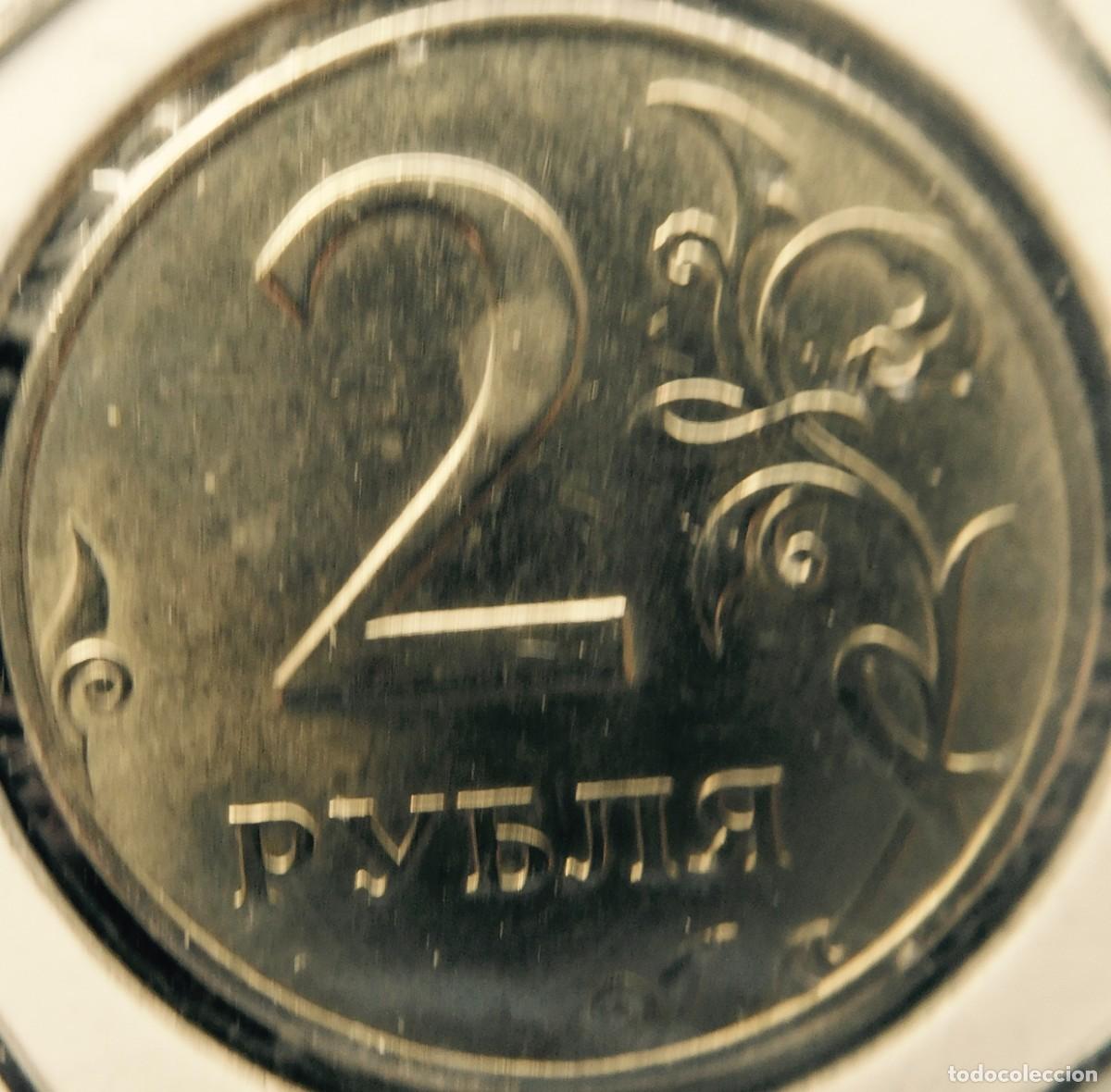 Monedas antiguas de Europa: MONEDA RUSA, DE 2 RUBLOS, DE 1998, MBC - Foto 2