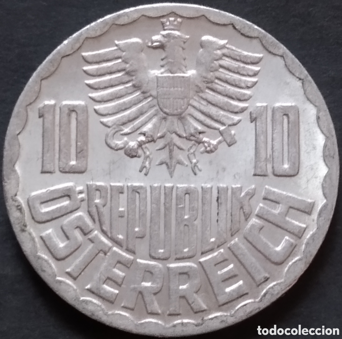 Monedas antiguas de Europa: MONEDA - AUSTRIA 10 GROSCHEN 1971 - Foto 2