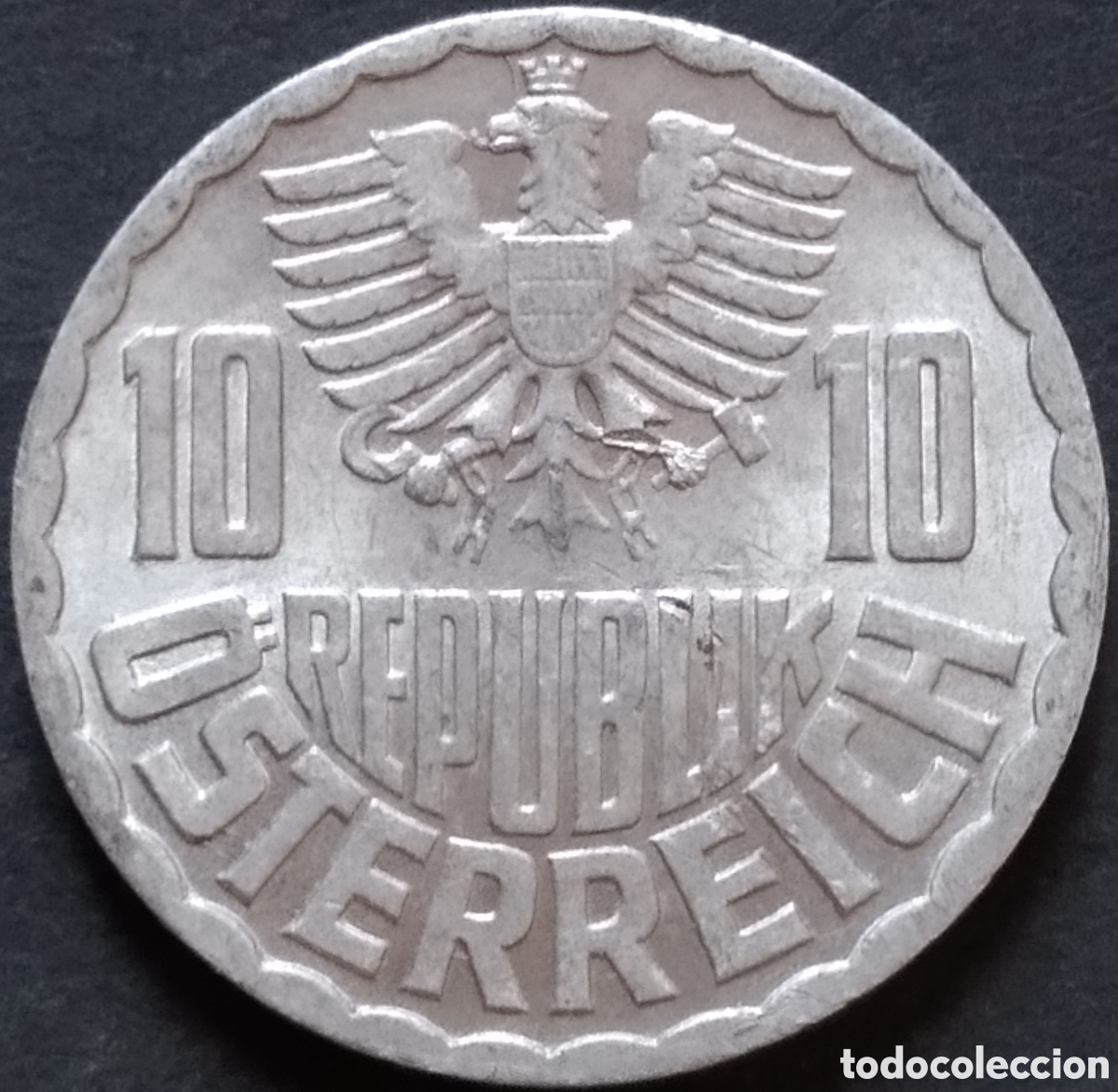 Monedas antiguas de Europa: MONEDA - AUSTRIA 10 GROSCHEN 1973 - Foto 2