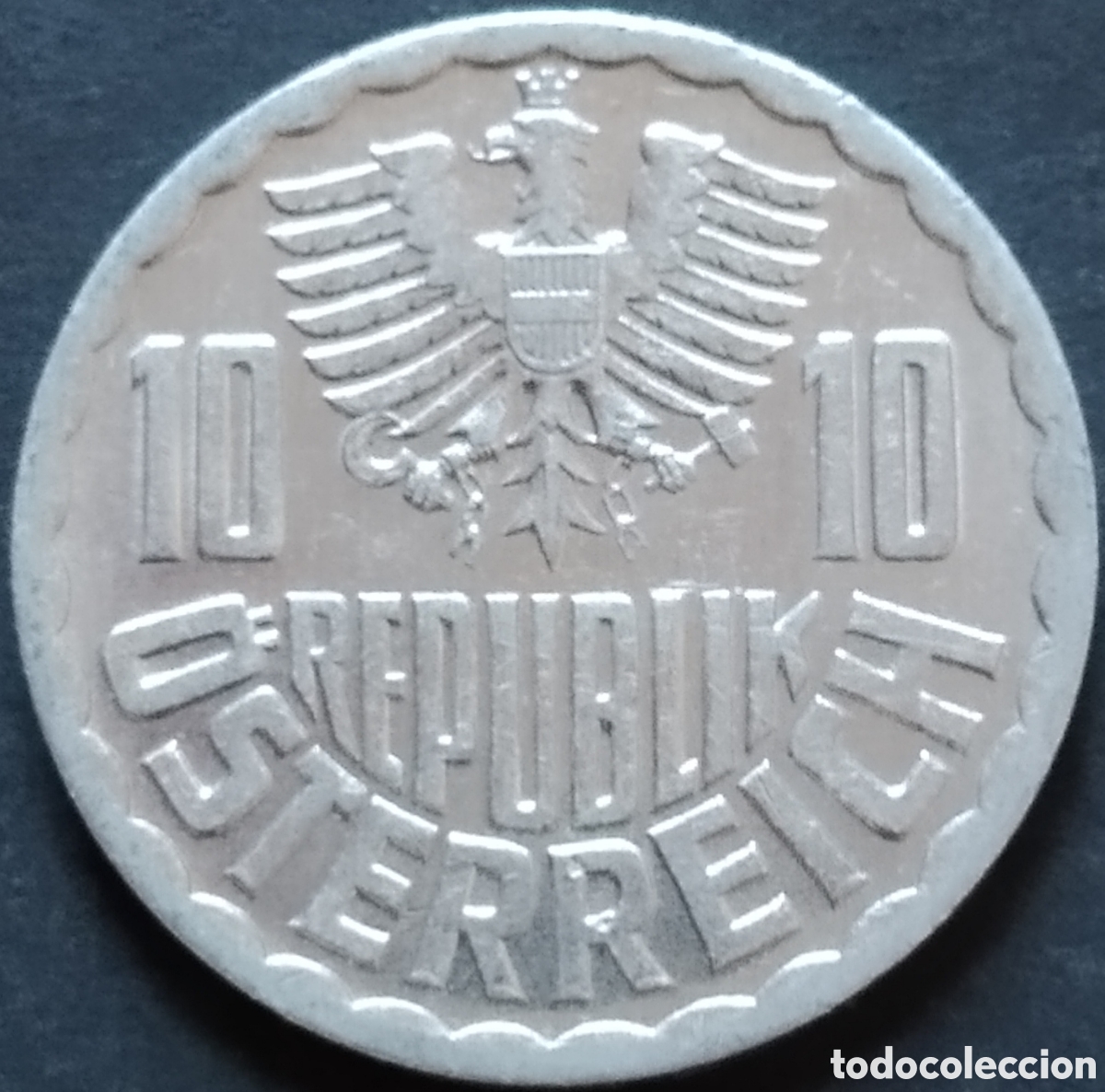 Monedas antiguas de Europa: MONEDA - AUSTRIA 10 GROSCHEN 1981 - Foto 2