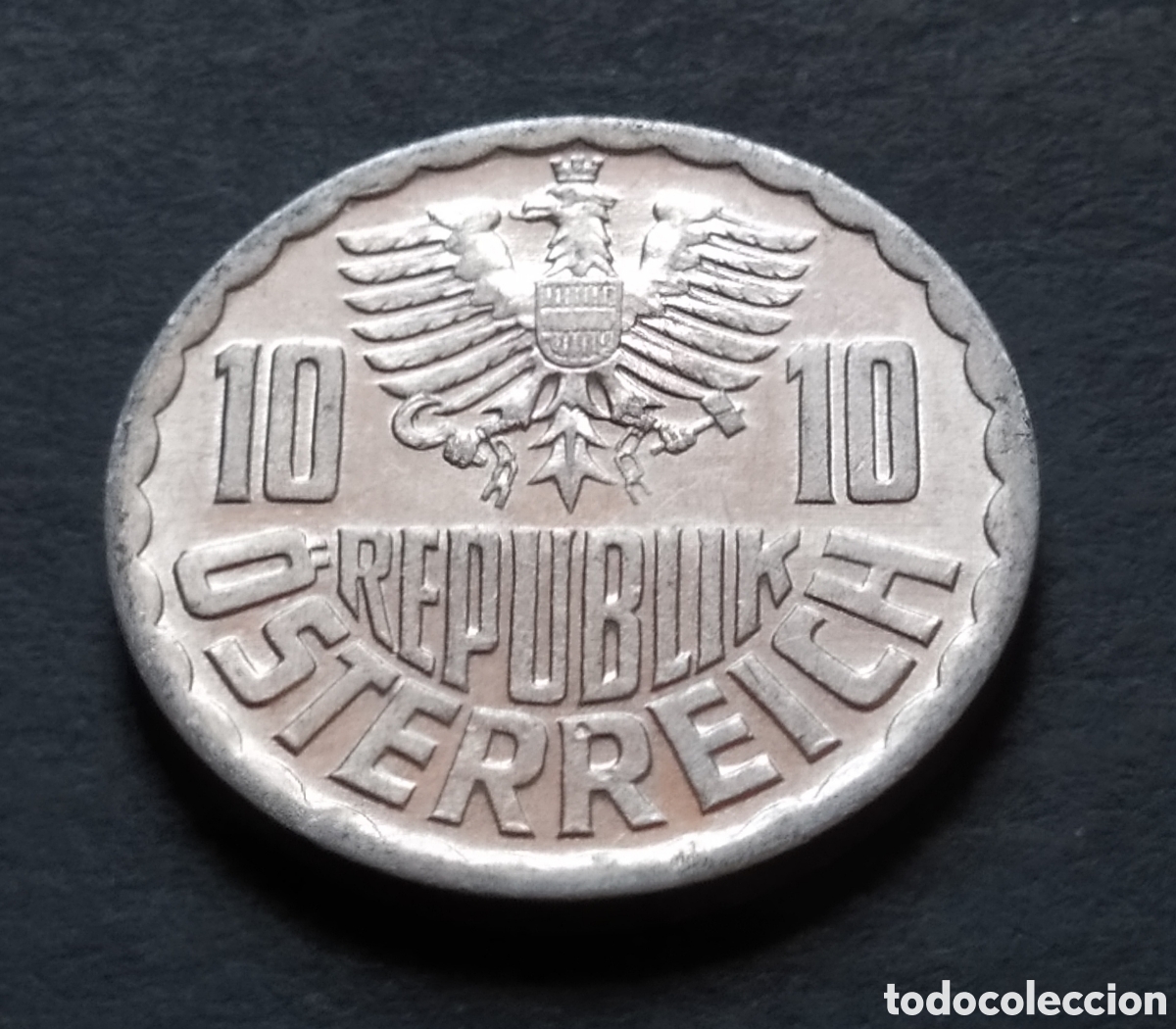Monedas antiguas de Europa: MONEDA - AUSTRIA 10 GROSCHEN 1981 - Foto 4