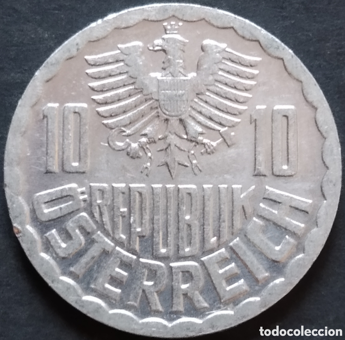 Monedas antiguas de Europa: MONEDA - AUSTRIA 10 GROSCHEN 1987 - Foto 2