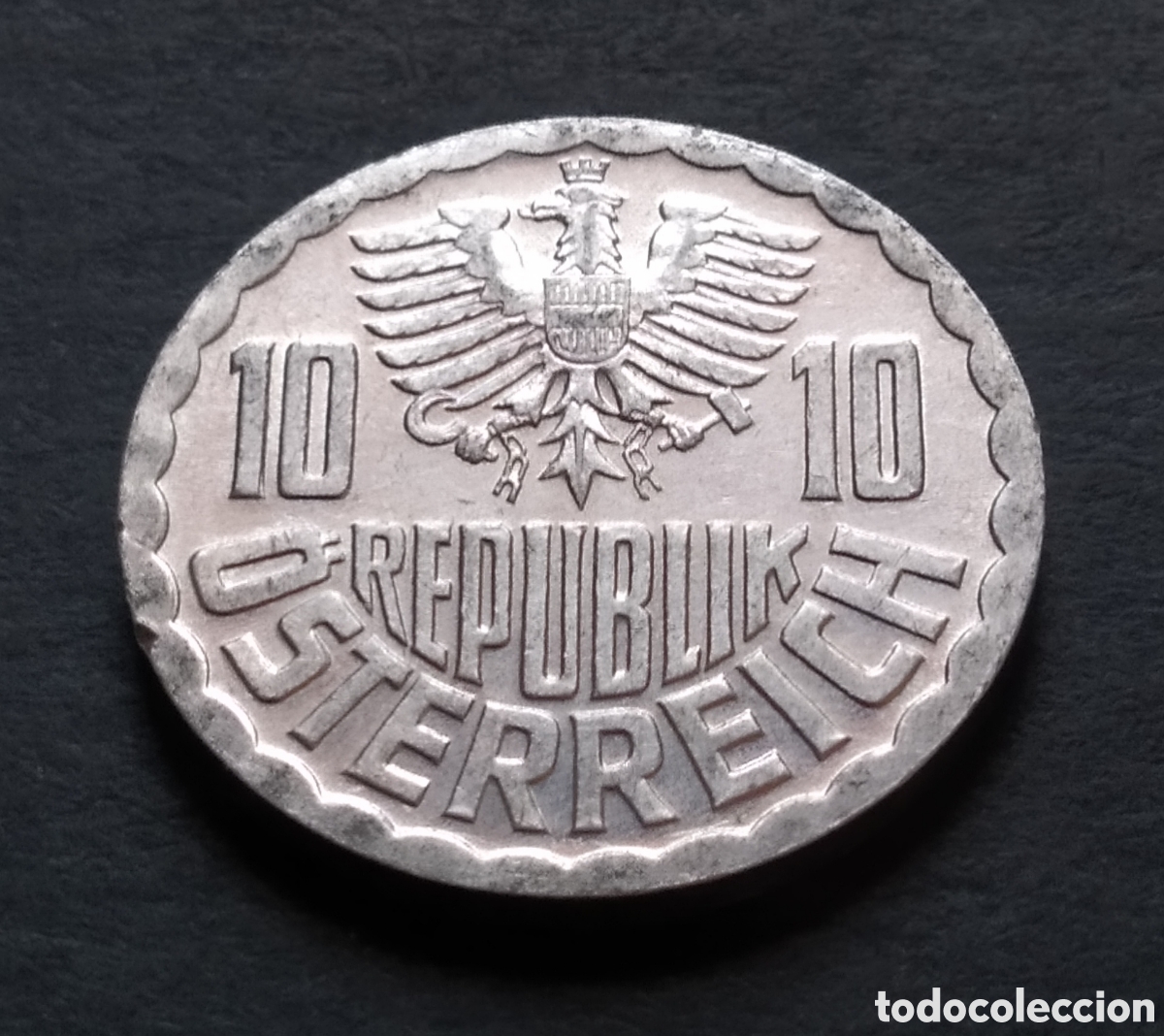 Monedas antiguas de Europa: MONEDA - AUSTRIA 10 GROSCHEN 1987 - Foto 4