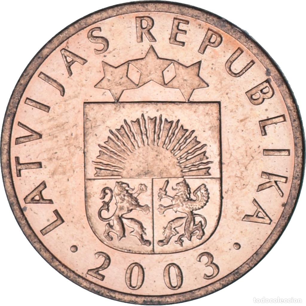 Monedas antiguas de Europa: [#1383716] Letonia, Santims, 2003 - Foto 1