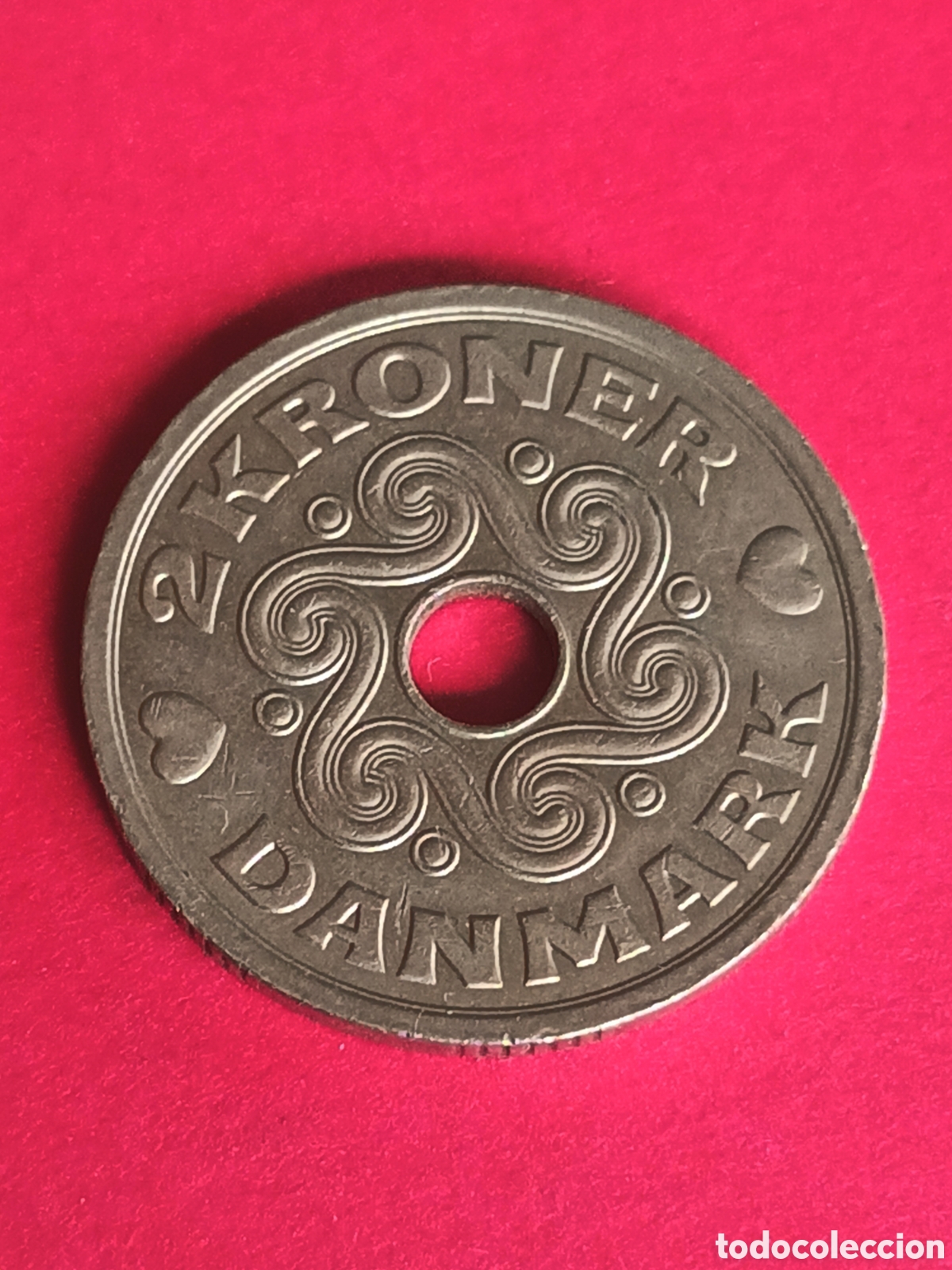 Monedas antiguas de Europa: DINAMARCA. 2 CORONAS DE 1992. - Foto 1