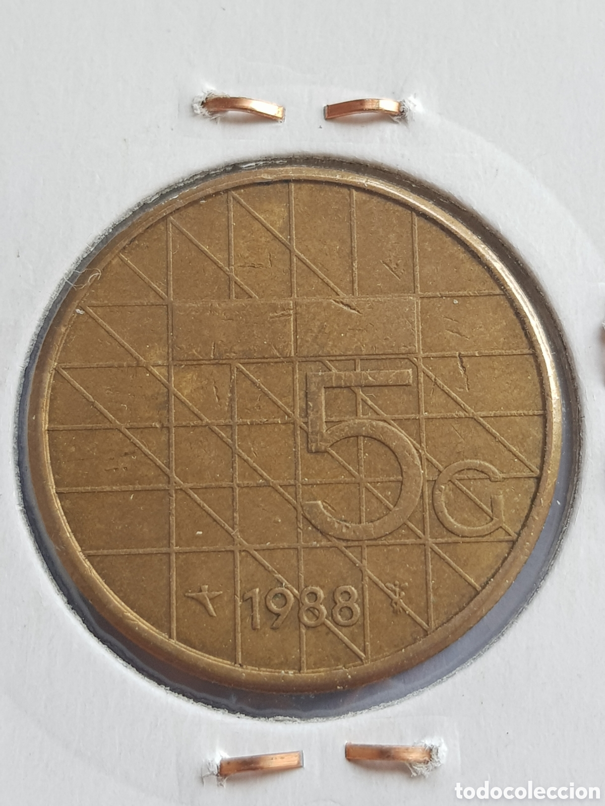 Monedas antiguas de Europa: 5 Gulden 1988 Holanda - Foto 1