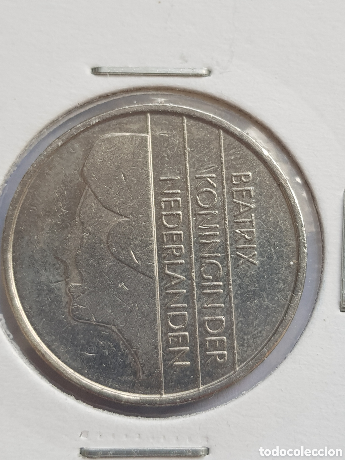 Monedas antiguas de Europa: 1 Gulden 1984 Holanda - Foto 2
