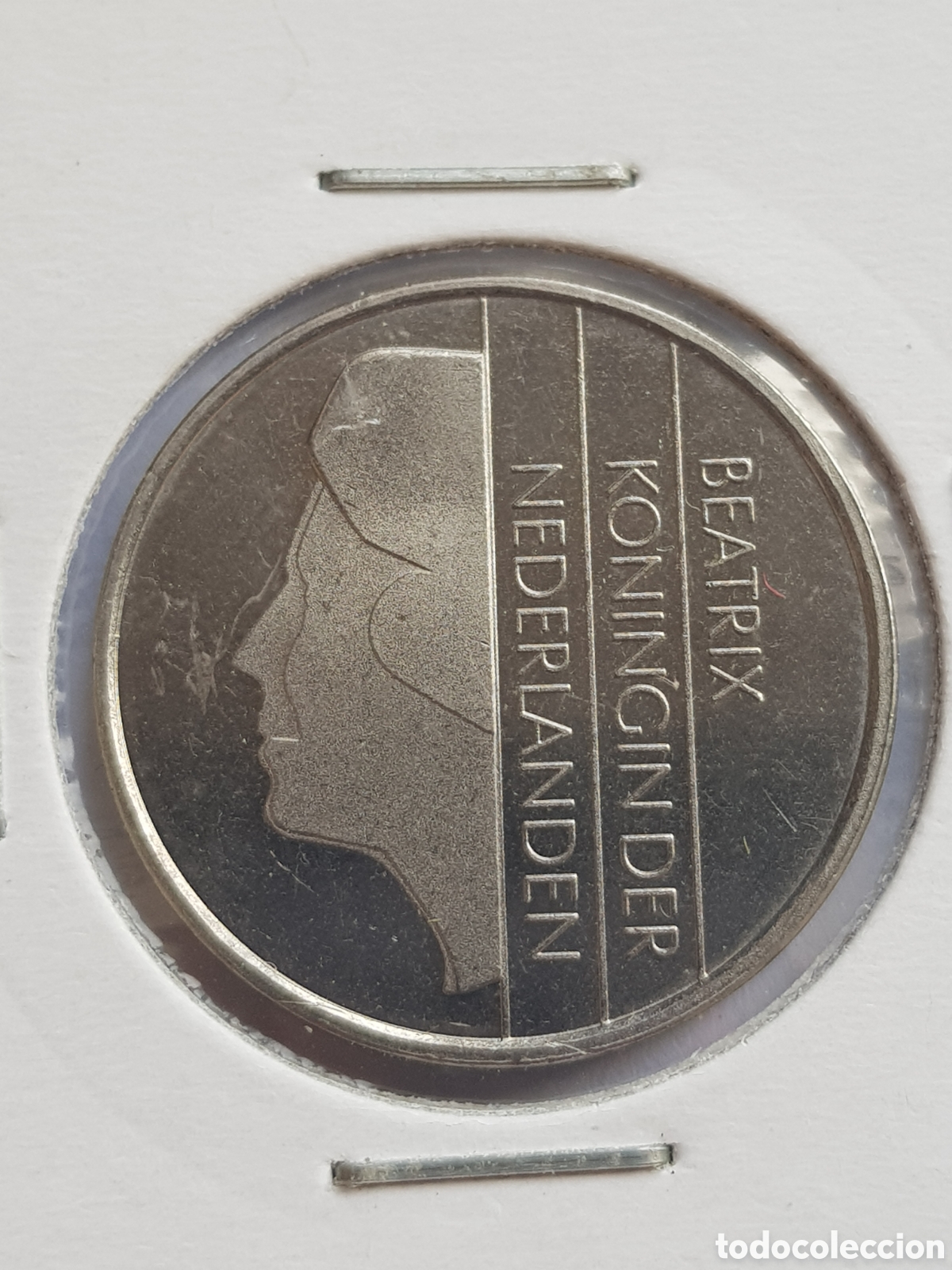 Monedas antiguas de Europa: 1 Gulden 1988 Holanda - Foto 2