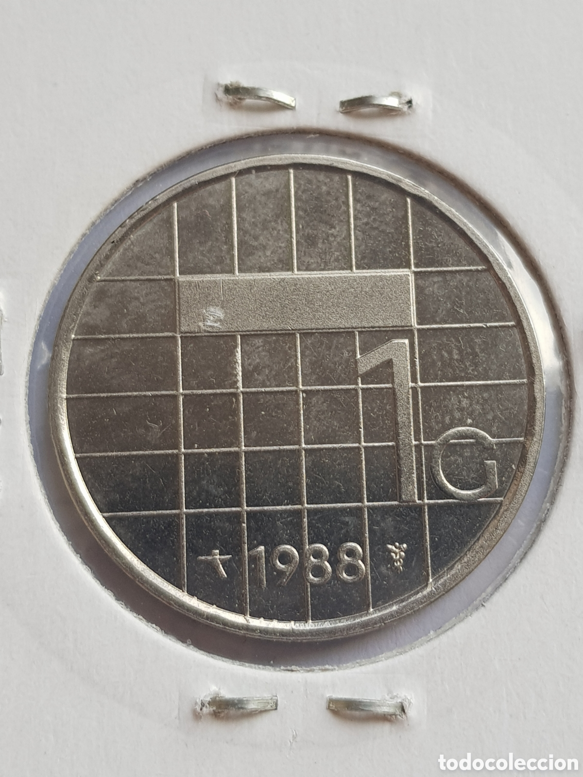 Monedas antiguas de Europa: 1 Gulden 1988 Holanda - Foto 1