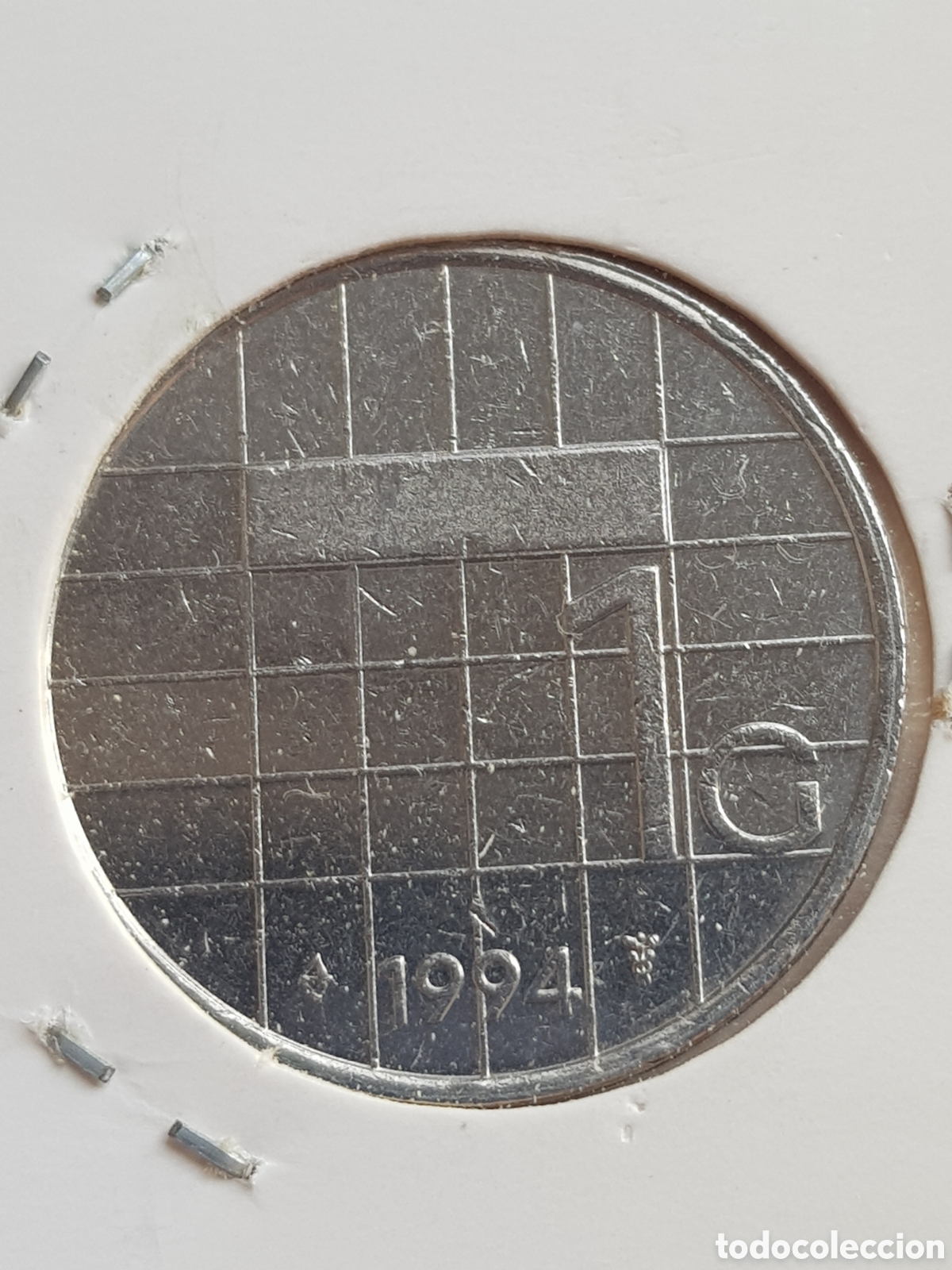 Monedas antiguas de Europa: 1 Gulden 1994 Holanda - Foto 1
