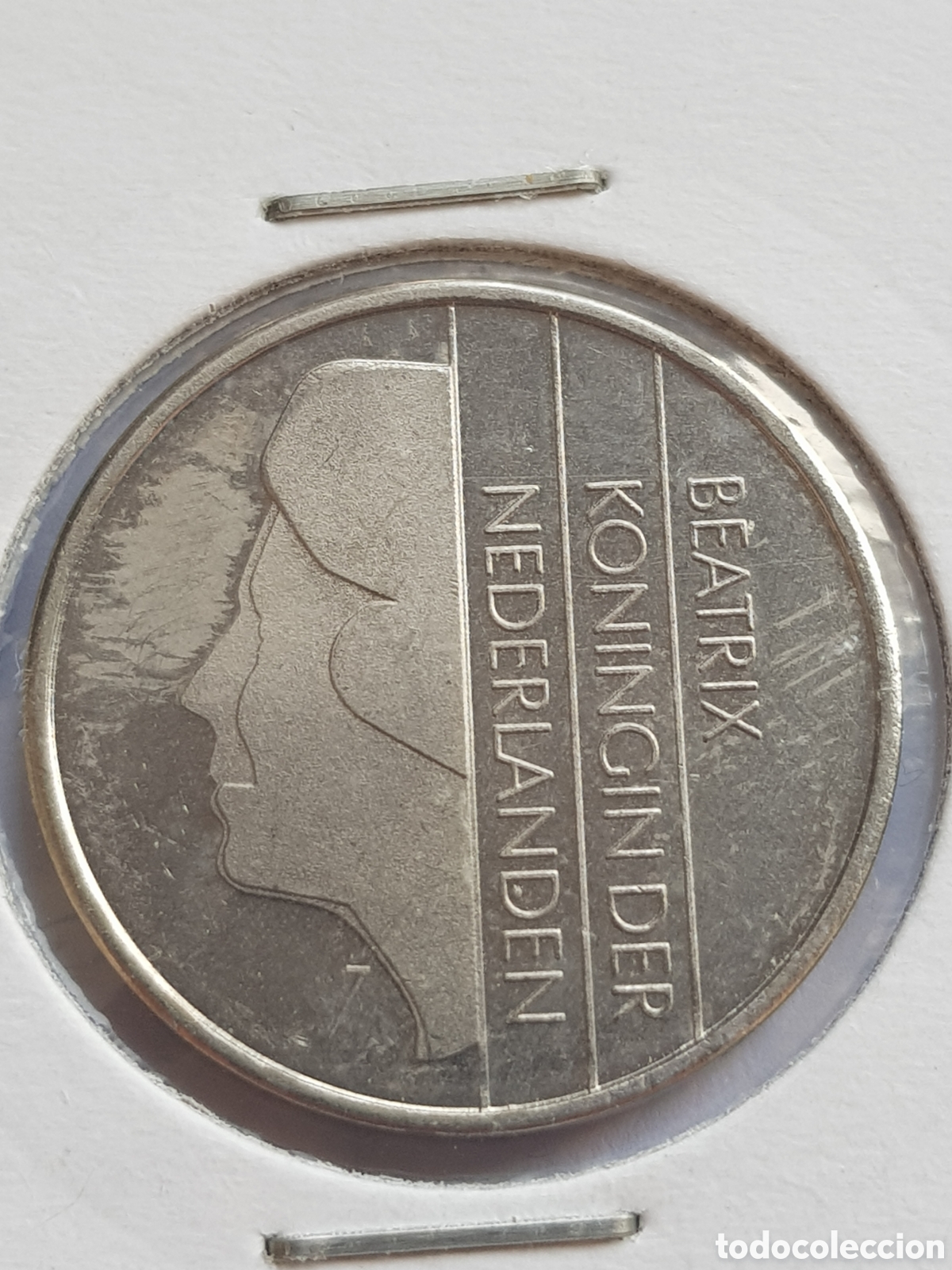 Monedas antiguas de Europa: 1 Gulden 1997 Holanda - Foto 2