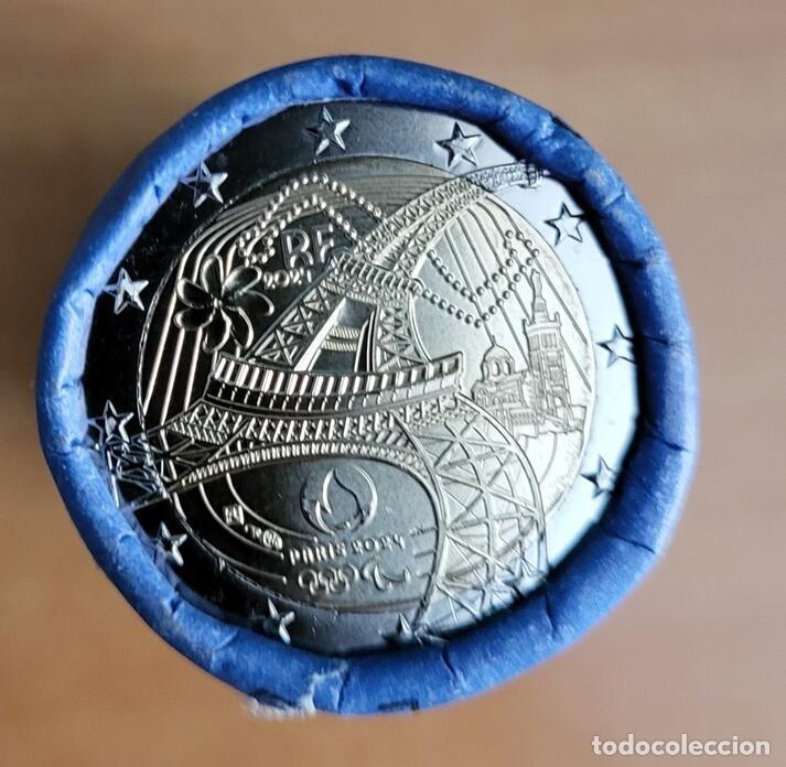 Monedas antiguas de Europa: Moneda 2 Euros Conmemorativa Francia 2024 - La Torre Eiffel