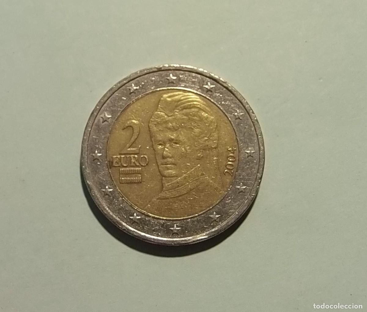 Monedas antiguas de Europa: AUSTRIA 2 EUROS 2004 - MBC. - Foto 1