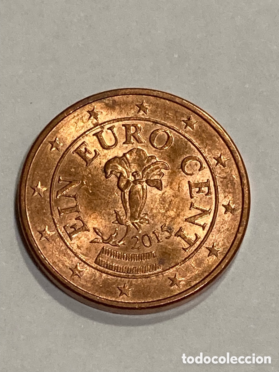 Monedas antiguas de Europa: Moneda 1 c&eacute;ntimo Austria 2015 SC- , casi sin circular. - Foto 1