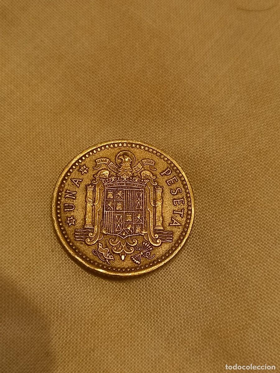 Monedas antiguas de Europa: Moneda 1 pesetas a&ntilde;o 1966 - Foto 2