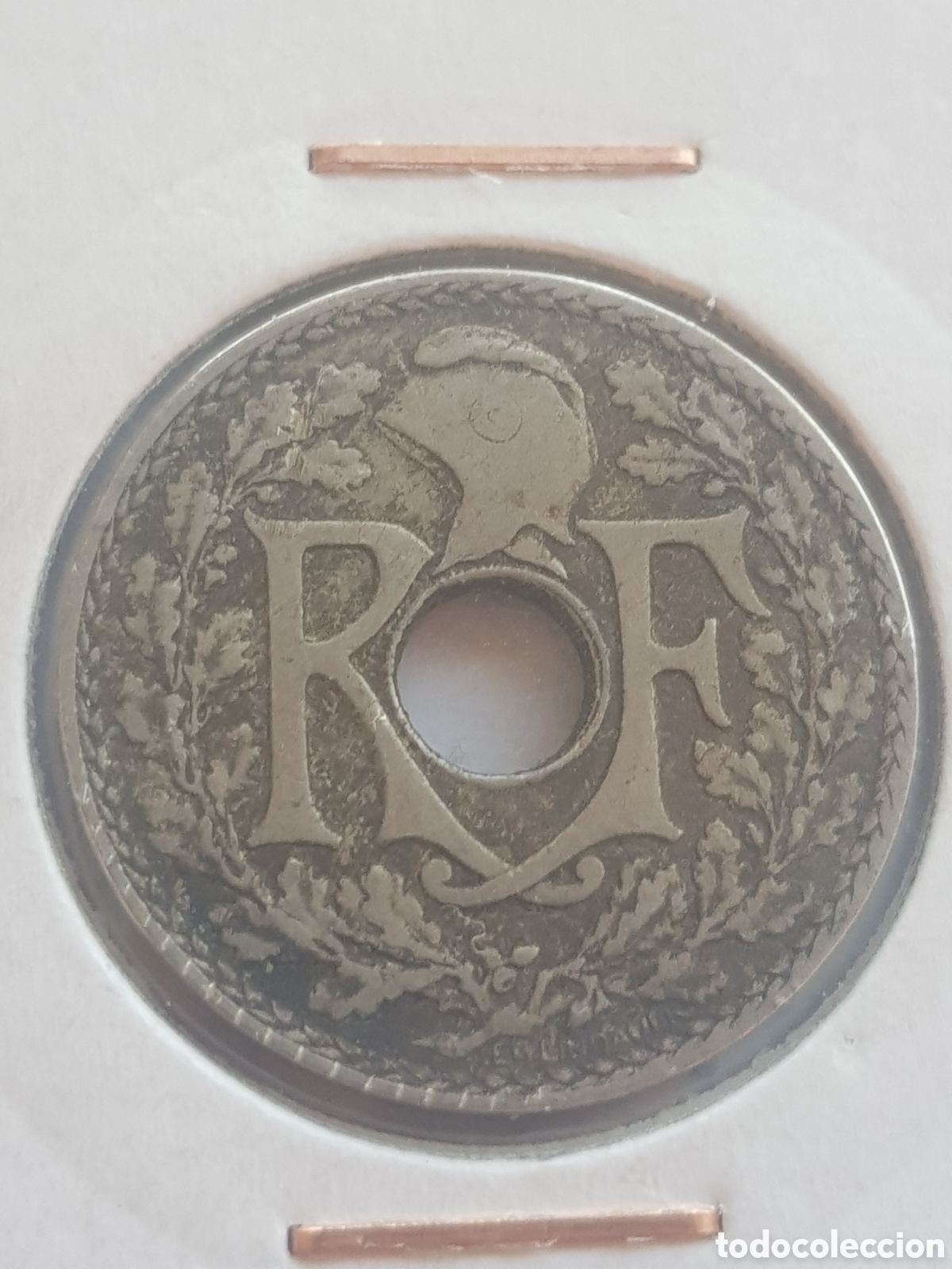 Monedas antiguas de Europa: 10 Centimes 1922 Francia C&eacute;ntimos - Foto 4