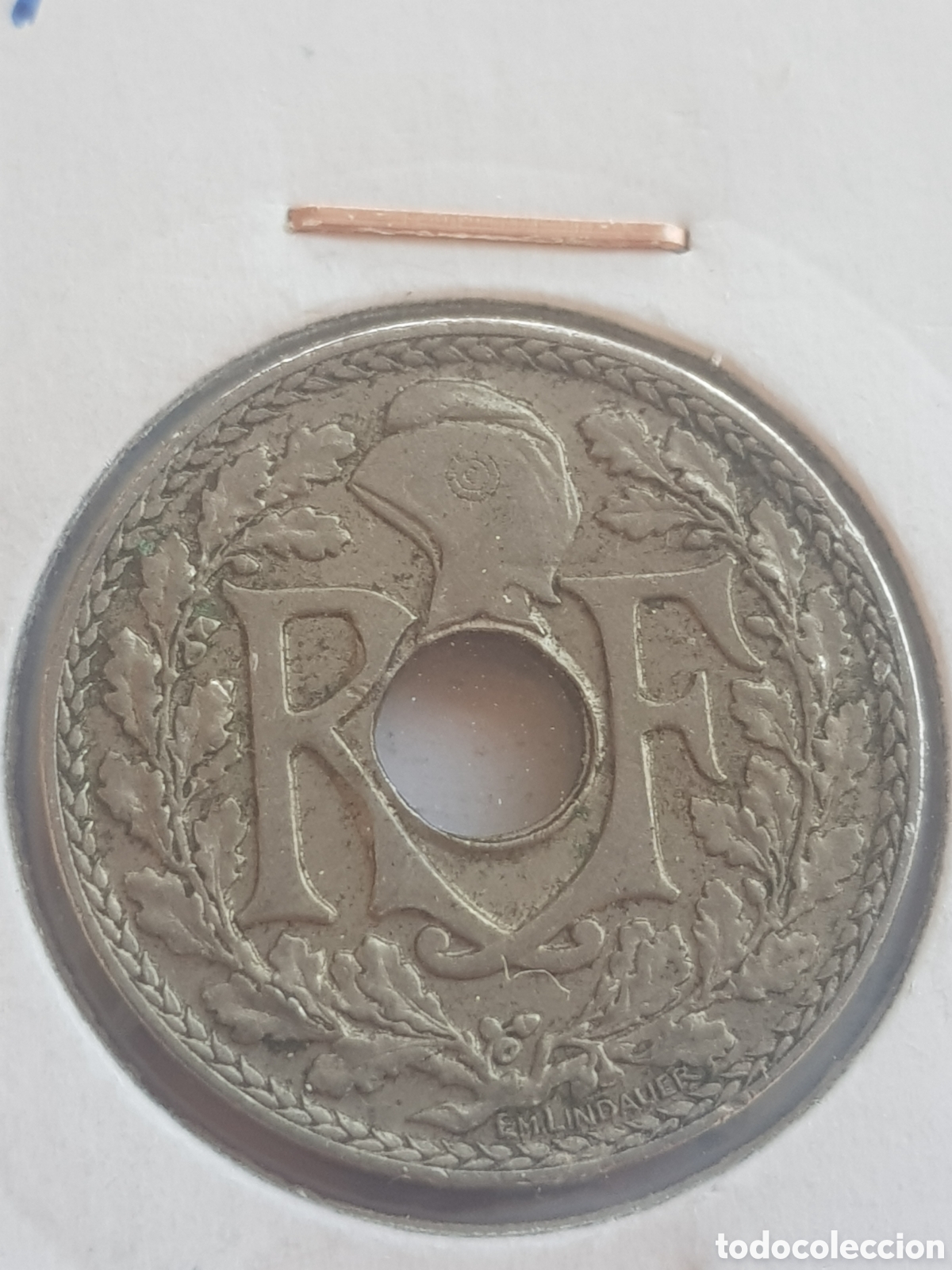 Monedas antiguas de Europa: 10 Centimes 1937 Francia C&eacute;ntimos - Foto 4
