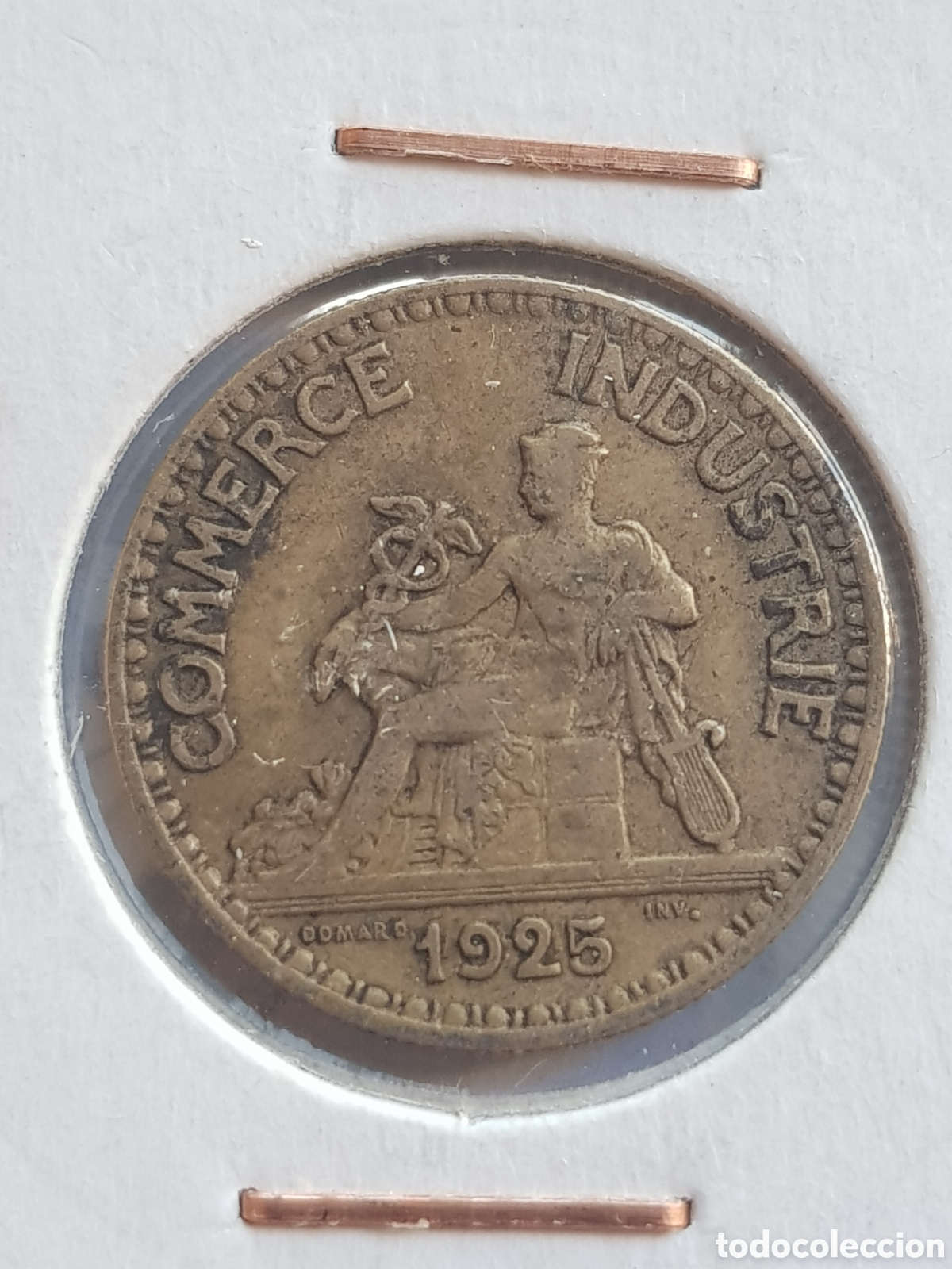 Monedas antiguas de Europa: 50 Centimes 1925 Francia C&eacute;ntimos - Foto 1