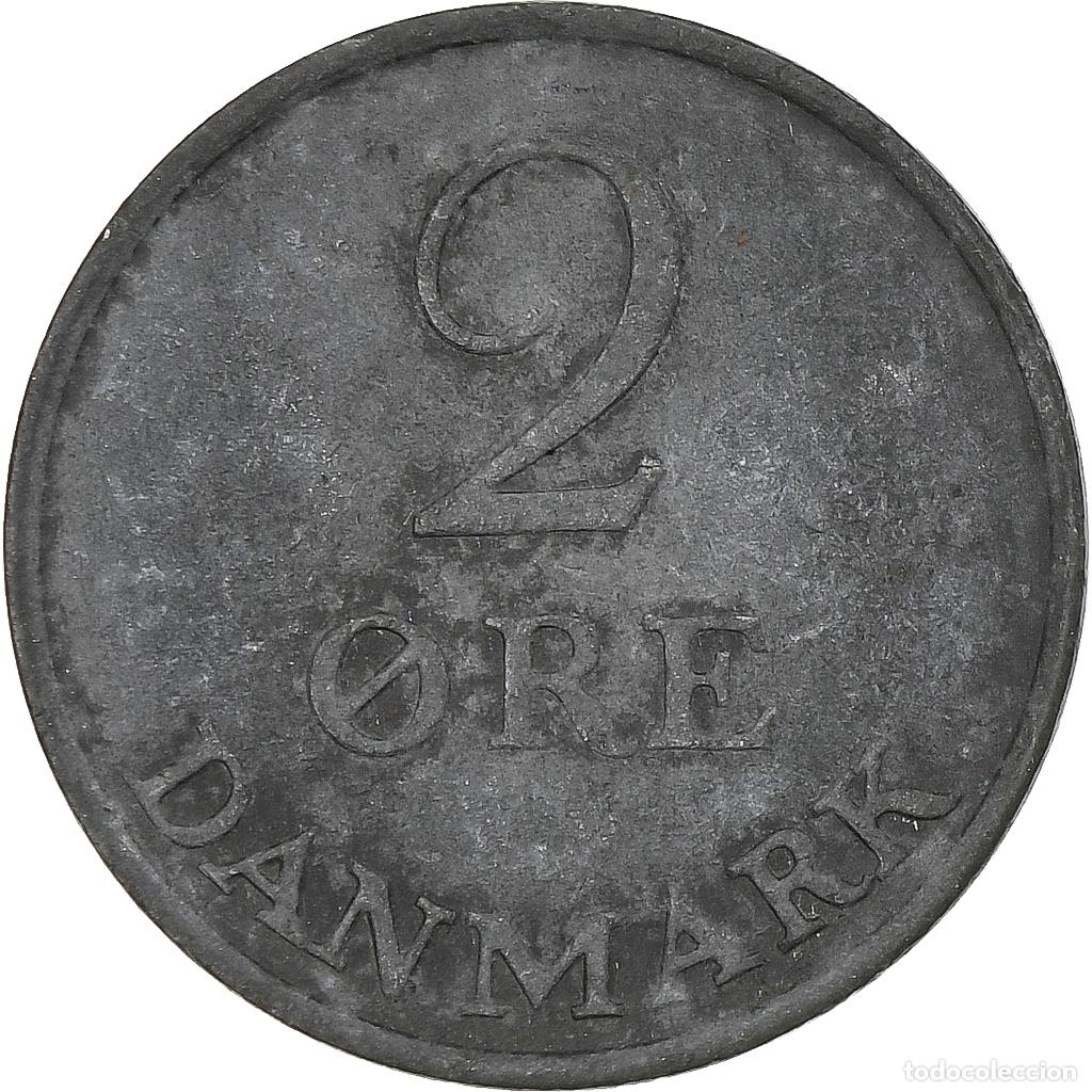 Monedas antiguas de Europa: [#1378948] Dinamarca, 2 &Ouml;re, 1966 - Foto 2
