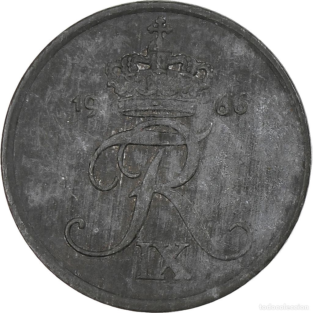 Monedas antiguas de Europa: [#1378948] Dinamarca, 2 &Ouml;re, 1966 - Foto 1