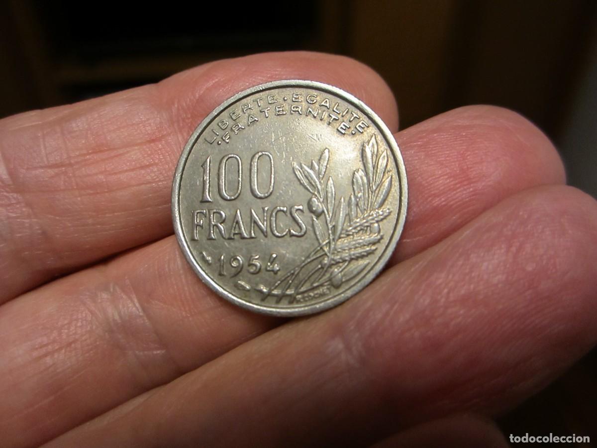 Monedas antiguas de Europa: MONEDA DE FRANCIA DE 100 FRANCOS DE 1954 - Foto 2