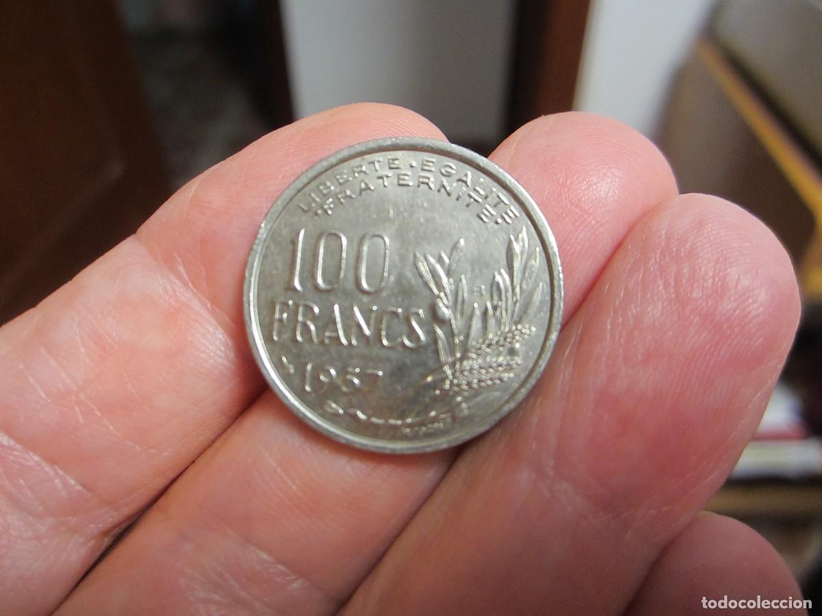 Monedas antiguas de Europa: MONEDA DE FRANCIA DE 100 FRANCOS DE 1957 - Foto 2