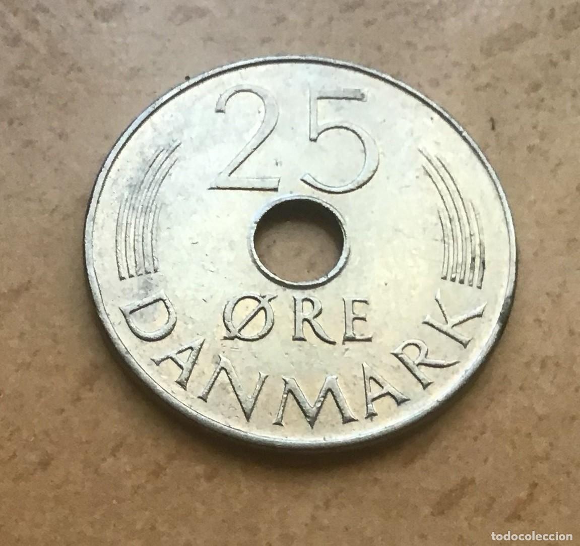 Monedas antiguas de Europa: 25 ore de Dinamarca. A&ntilde;o 1973 - Foto 1