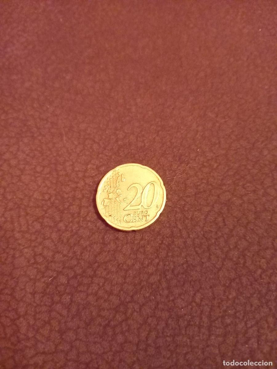Monedas antiguas de Europa: Moneda de 20 c&eacute;ntimos Italia 2002 - Foto 1