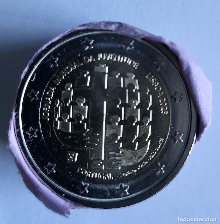 Monedas antiguas de Europa: Moneda 2 Euros Conmemorativa Portugal 2023 - Jornada Mundial de la Juventud