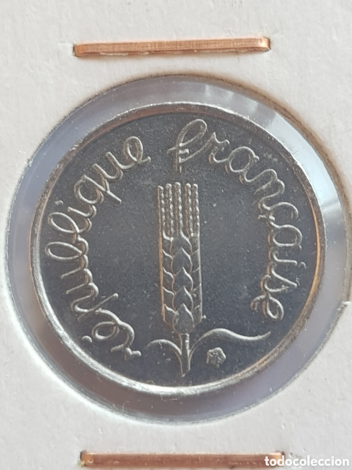 Monedas antiguas de Europa: 1 Centime 1969 Francia C&eacute;ntimo - Foto 2