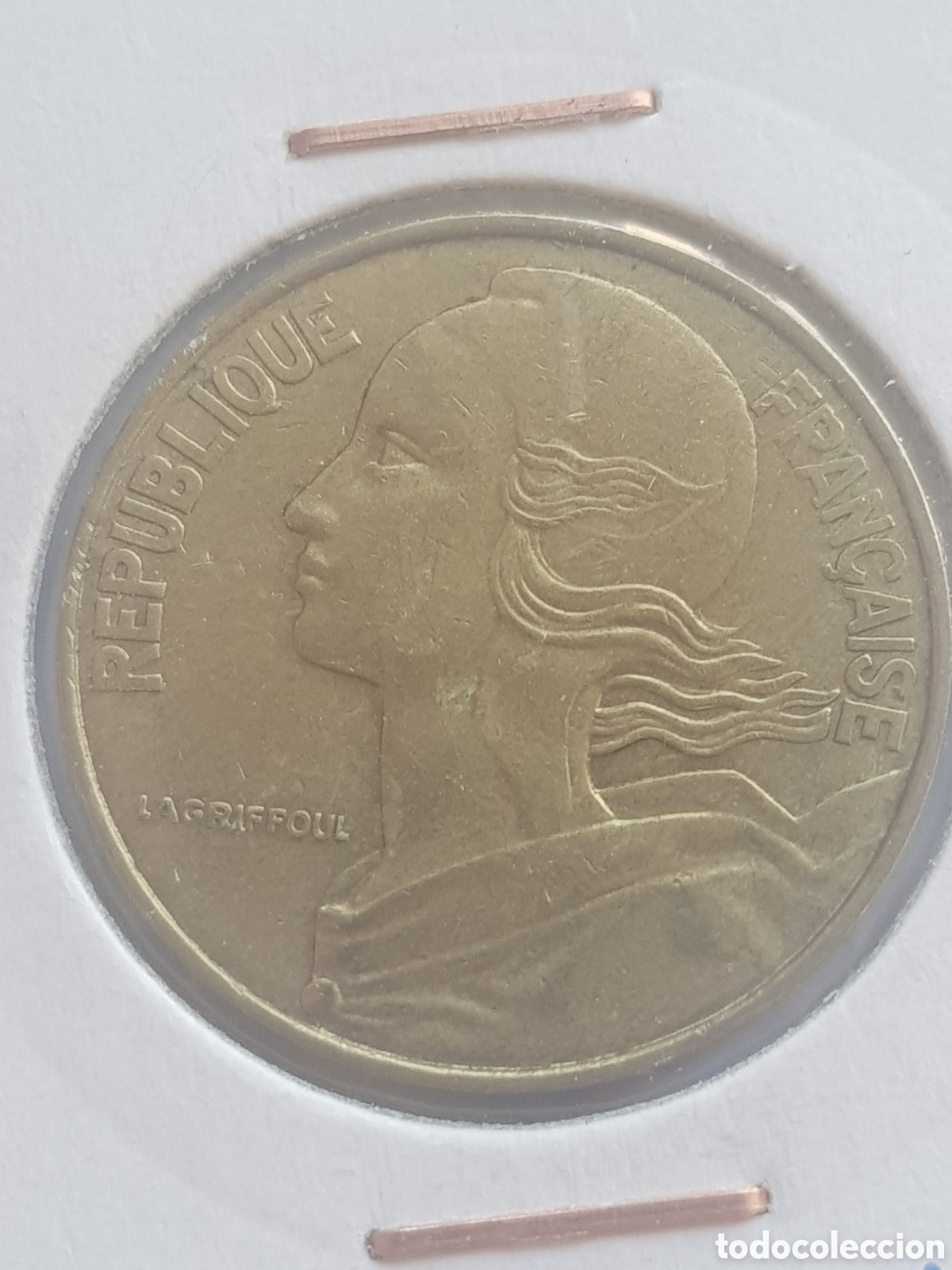 Monedas antiguas de Europa: 20 Centimes 1983 Francia C&eacute;ntimos - Foto 2