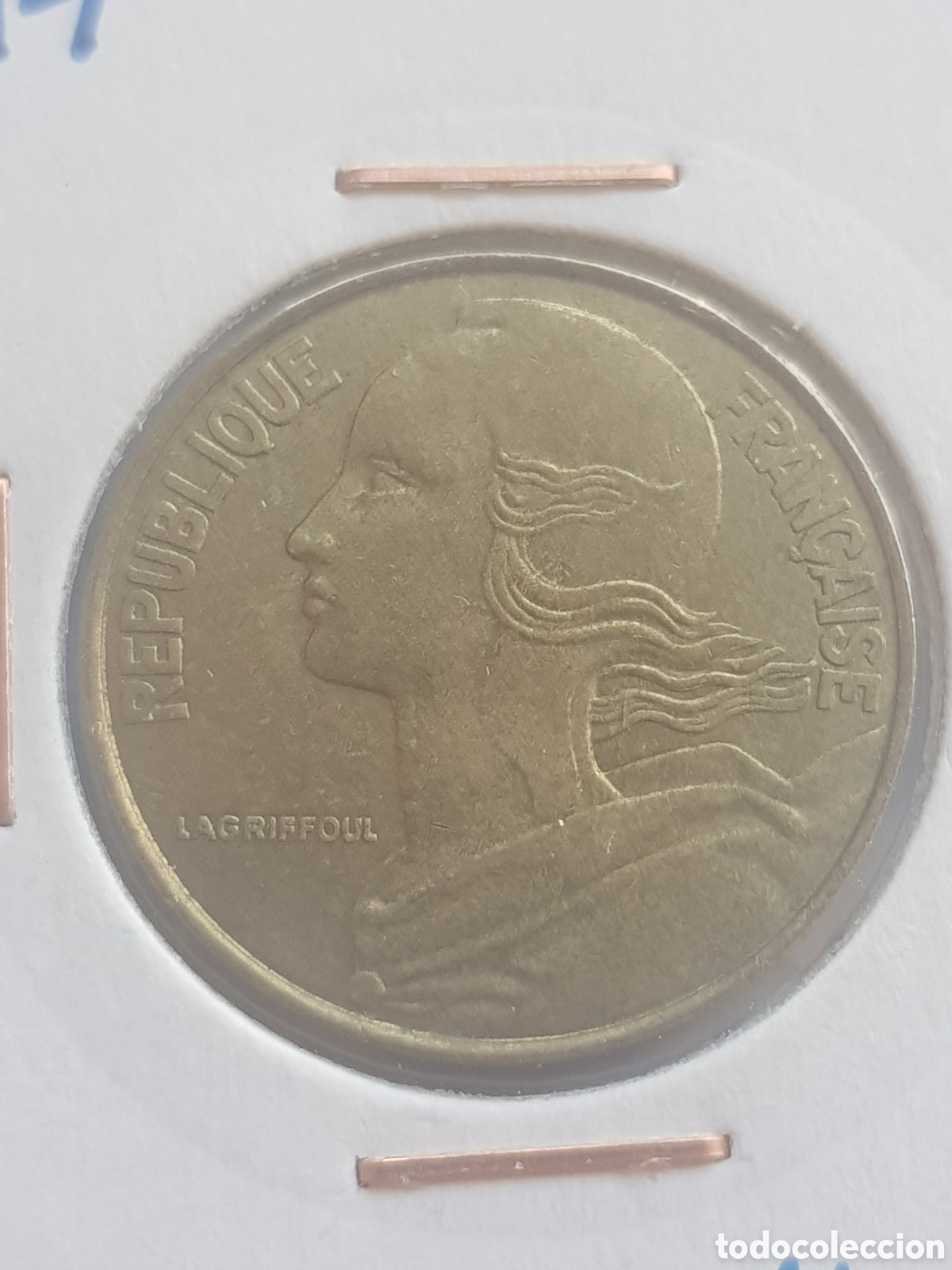 Monedas antiguas de Europa: 20 Centimes 1994 Francia C&eacute;ntimos - Foto 2