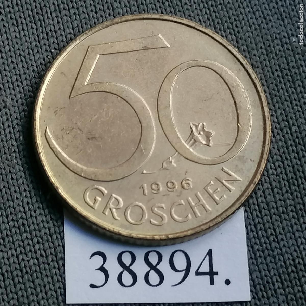Monedas antiguas de Europa: Austria 50 groschen 1996 - Foto 1