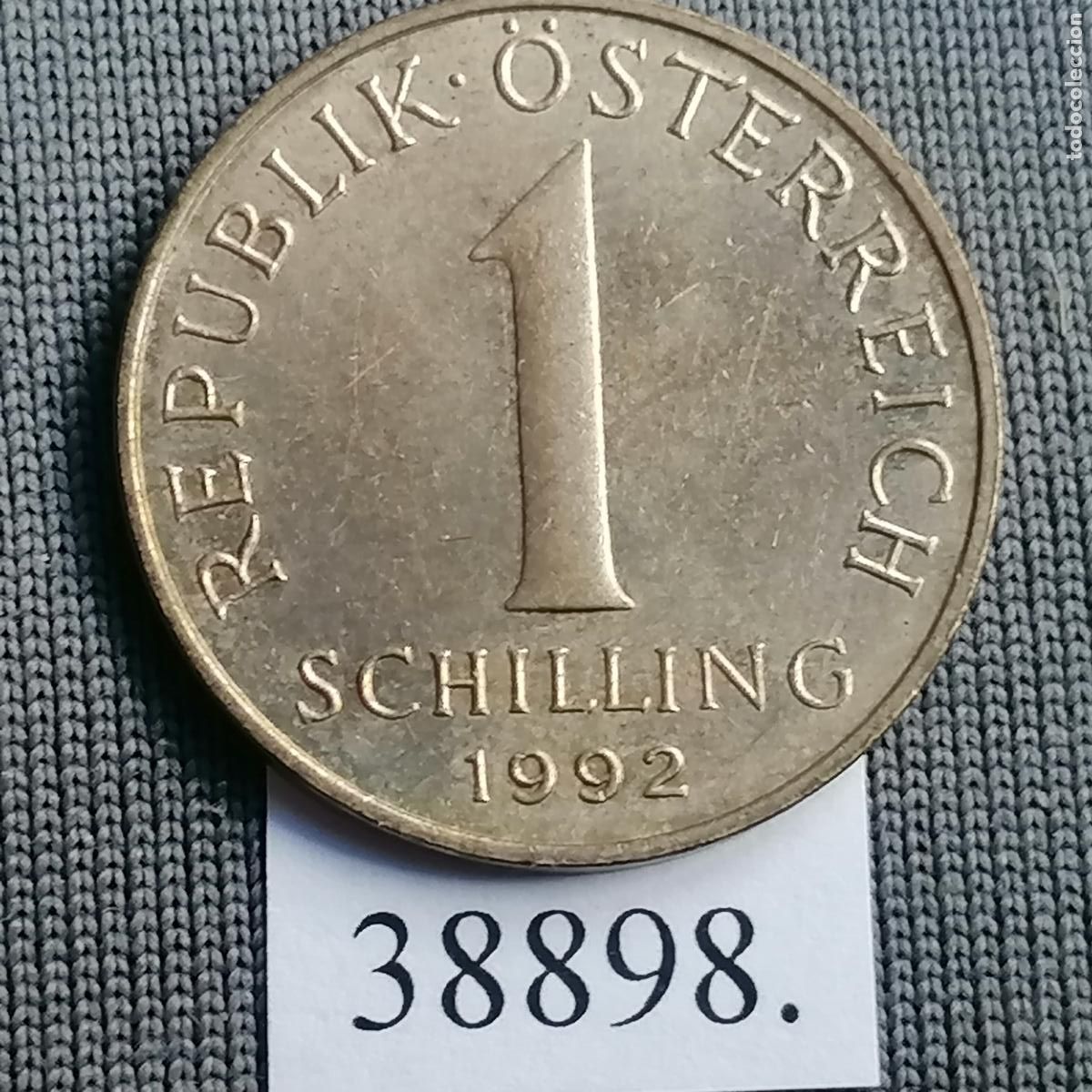 Monedas antiguas de Europa: Austria 1 chelin 1992, schilling - Foto 2