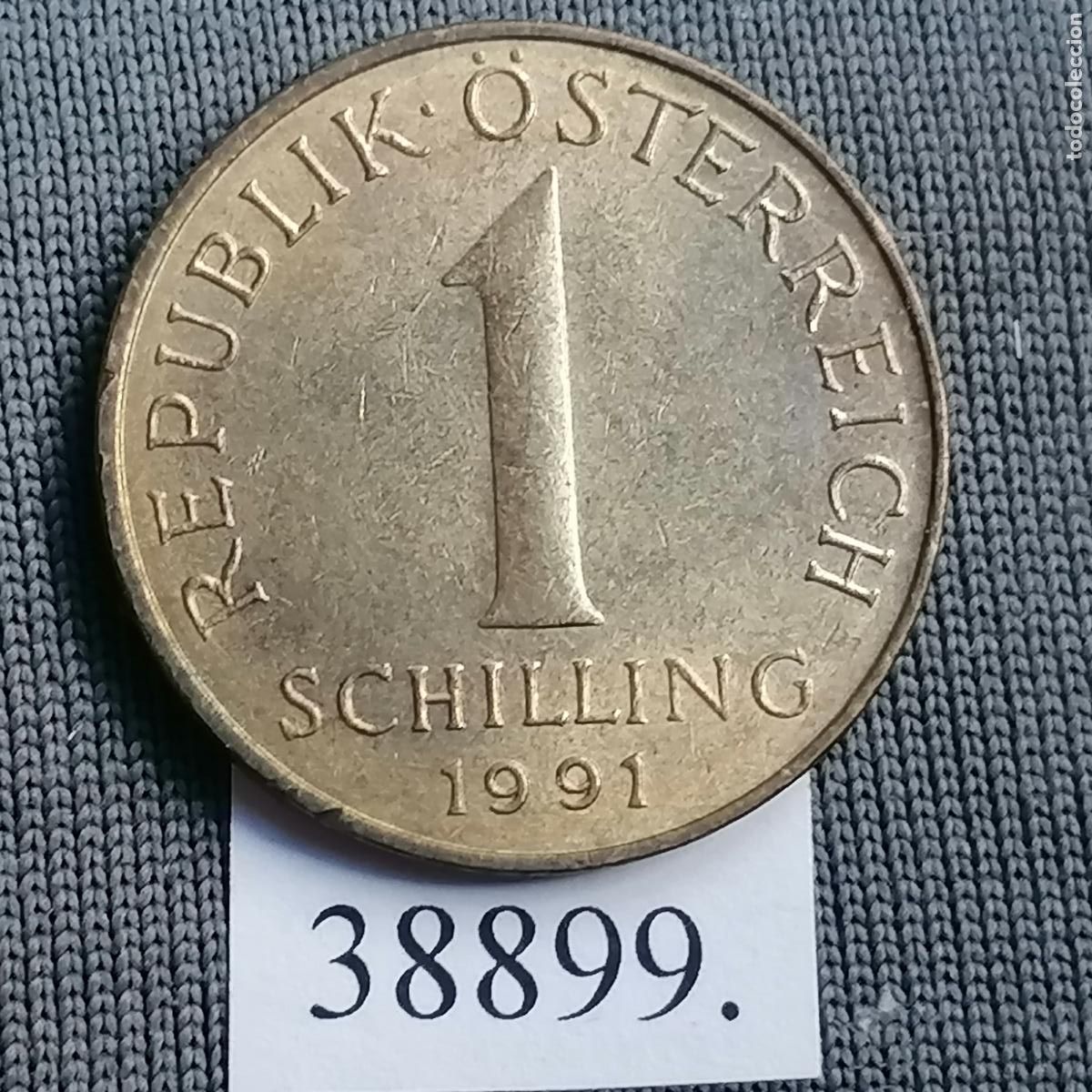 Monedas antiguas de Europa: Austria 1 chelin 1991, schilling - Foto 1