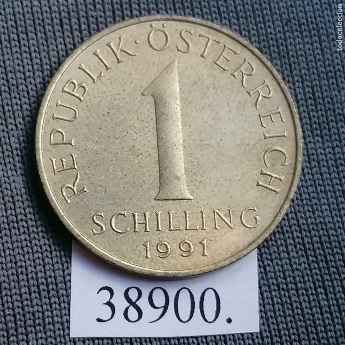 Monedas antiguas de Europa: Austria 1 chelin 1991, schilling - Foto 2