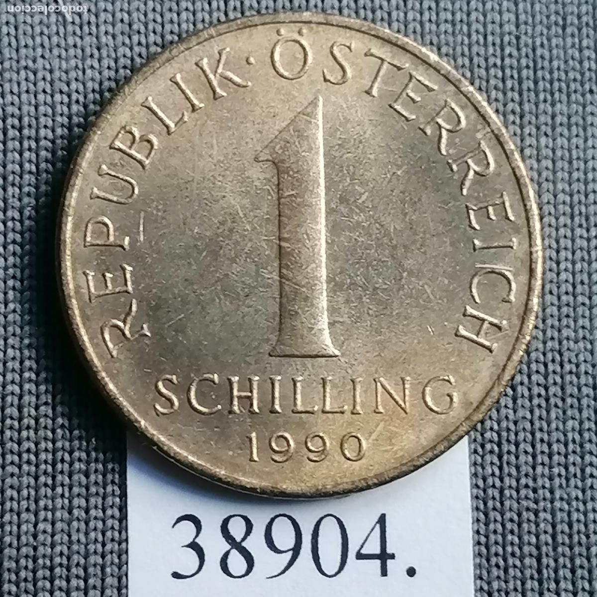 Monedas antiguas de Europa: Austria 1 chelin 1990, schilling - Foto 1