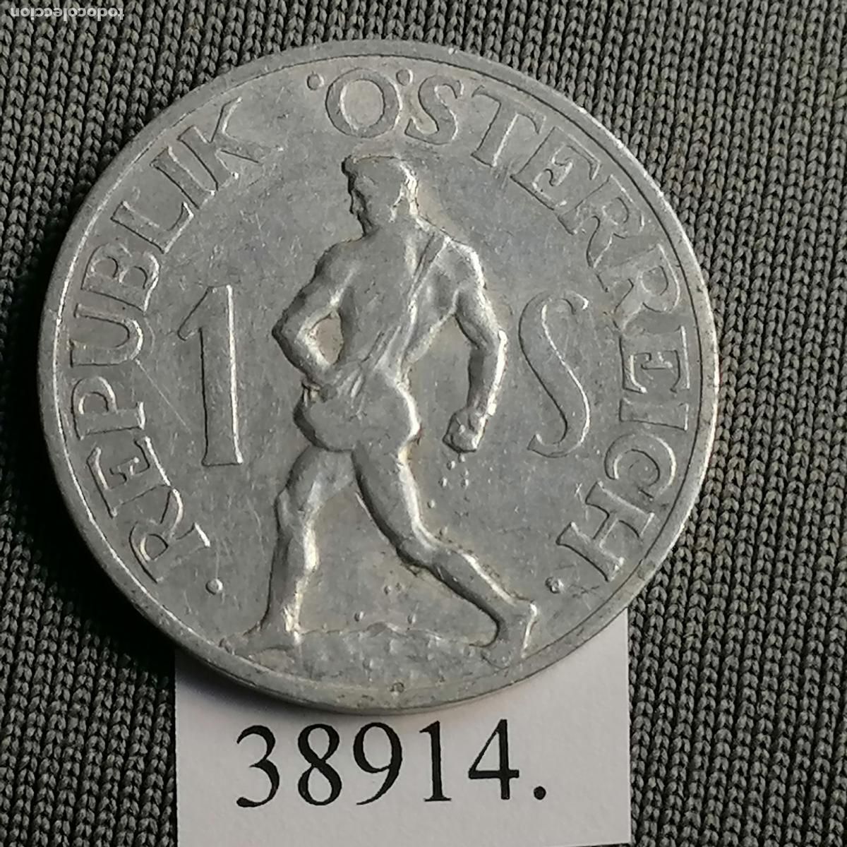 Monedas antiguas de Europa: Austria 1 chelin 1952, schilling - Foto 1