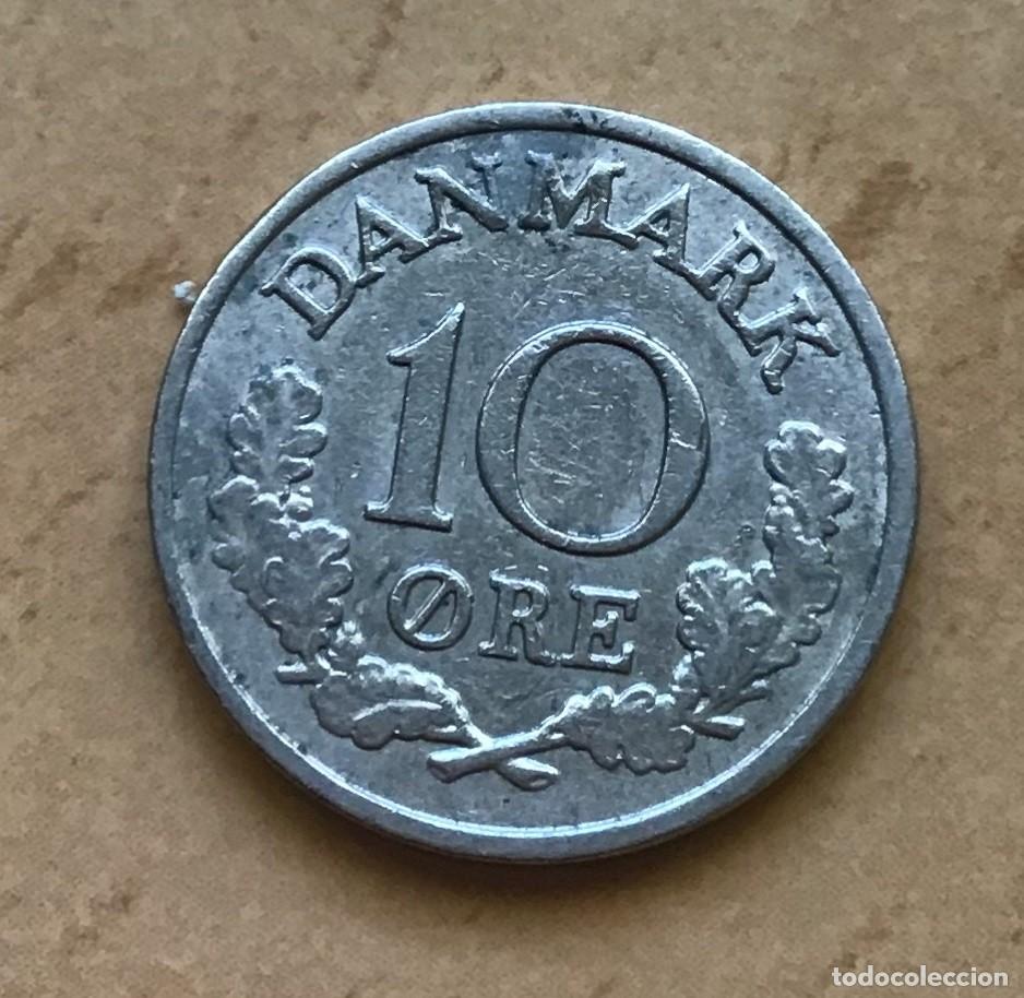 Monedas antiguas de Europa: 10 ore de Dinamarca. A&ntilde;o 1966 - Foto 1