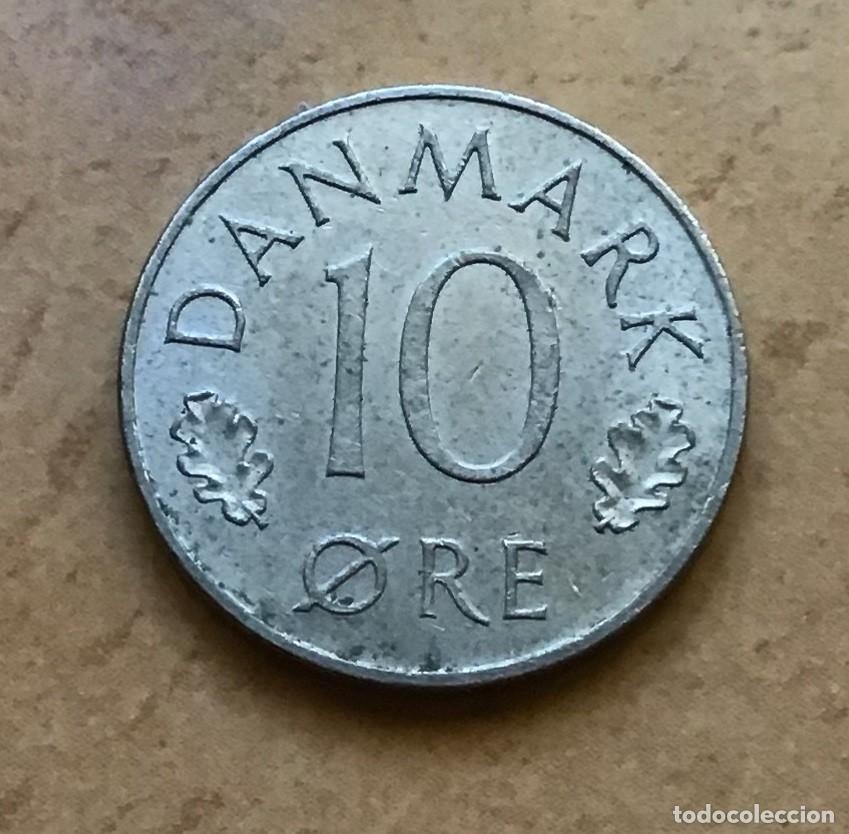 Monedas antiguas de Europa: 10 ore de Dinamarca. A&ntilde;o 1976 - Foto 1