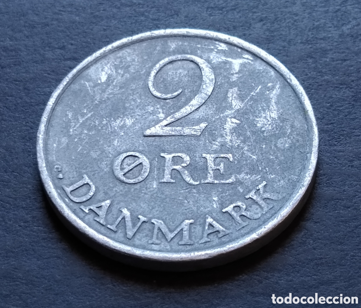 Monedas antiguas de Europa: MONEDA - DINAMARCA 2 ORE 1961 - Foto 3