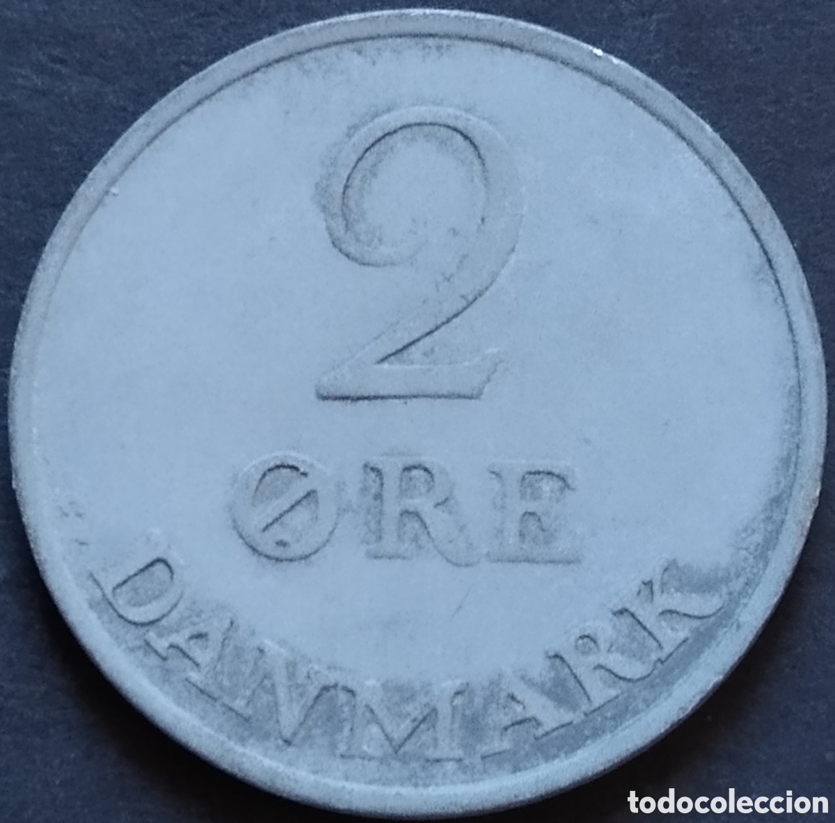 Monedas antiguas de Europa: MONEDA - DINAMARCA 2 ORE 1967 - Foto 1