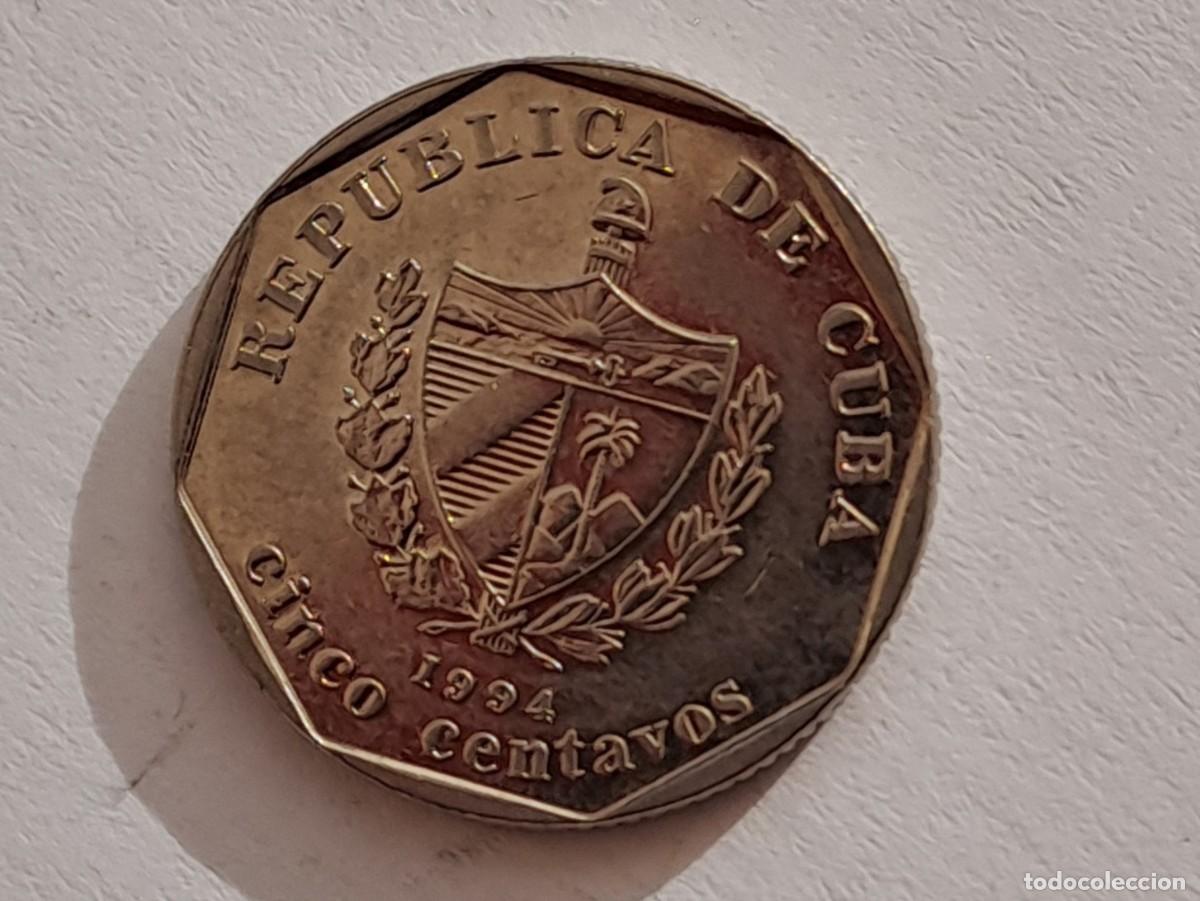 Monedas antiguas de Europa: MONEDA CUBA 5 CENTAVOS A&Ntilde;O 1994 - Foto 1