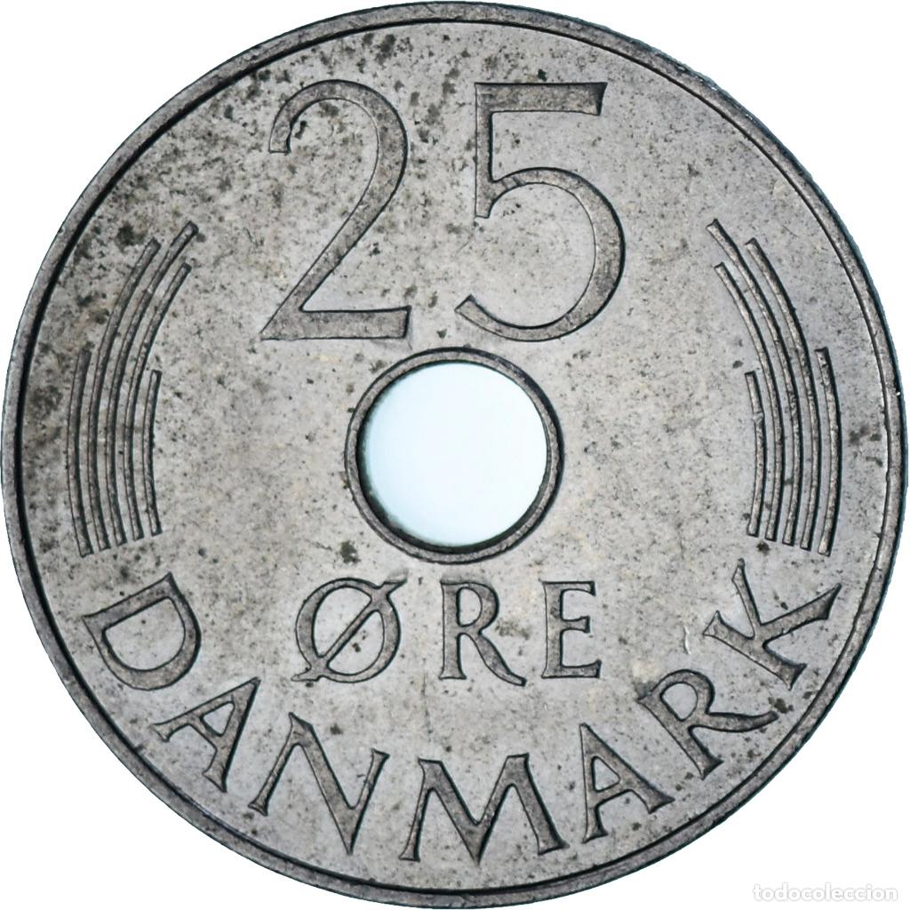Monedas antiguas de Europa: [#1380642] Dinamarca, 25 &Ouml;re, 1981 - Foto 2