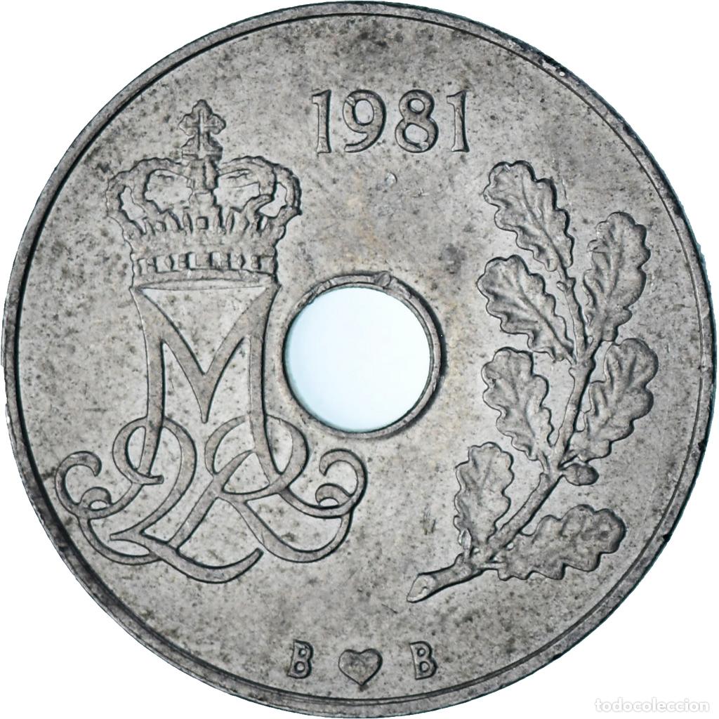 Monedas antiguas de Europa: [#1380642] Dinamarca, 25 &Ouml;re, 1981 - Foto 1