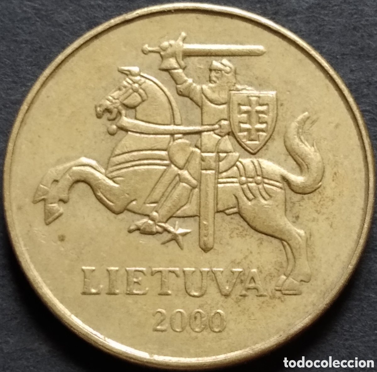 Monedas antiguas de Europa: MONEDA - LITUANIA 50 CENTU 2000 - Foto 2