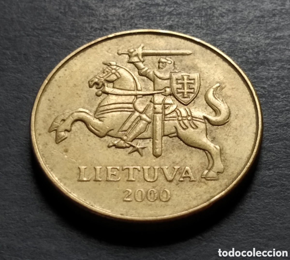 Monedas antiguas de Europa: MONEDA - LITUANIA 50 CENTU 2000 - Foto 4