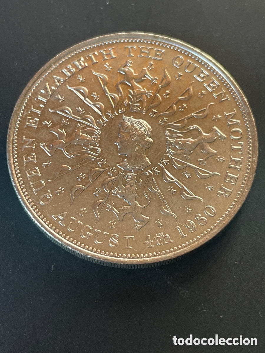 Monedas antiguas de Europa: Moneda 25 pence Inglaterra - Foto 2