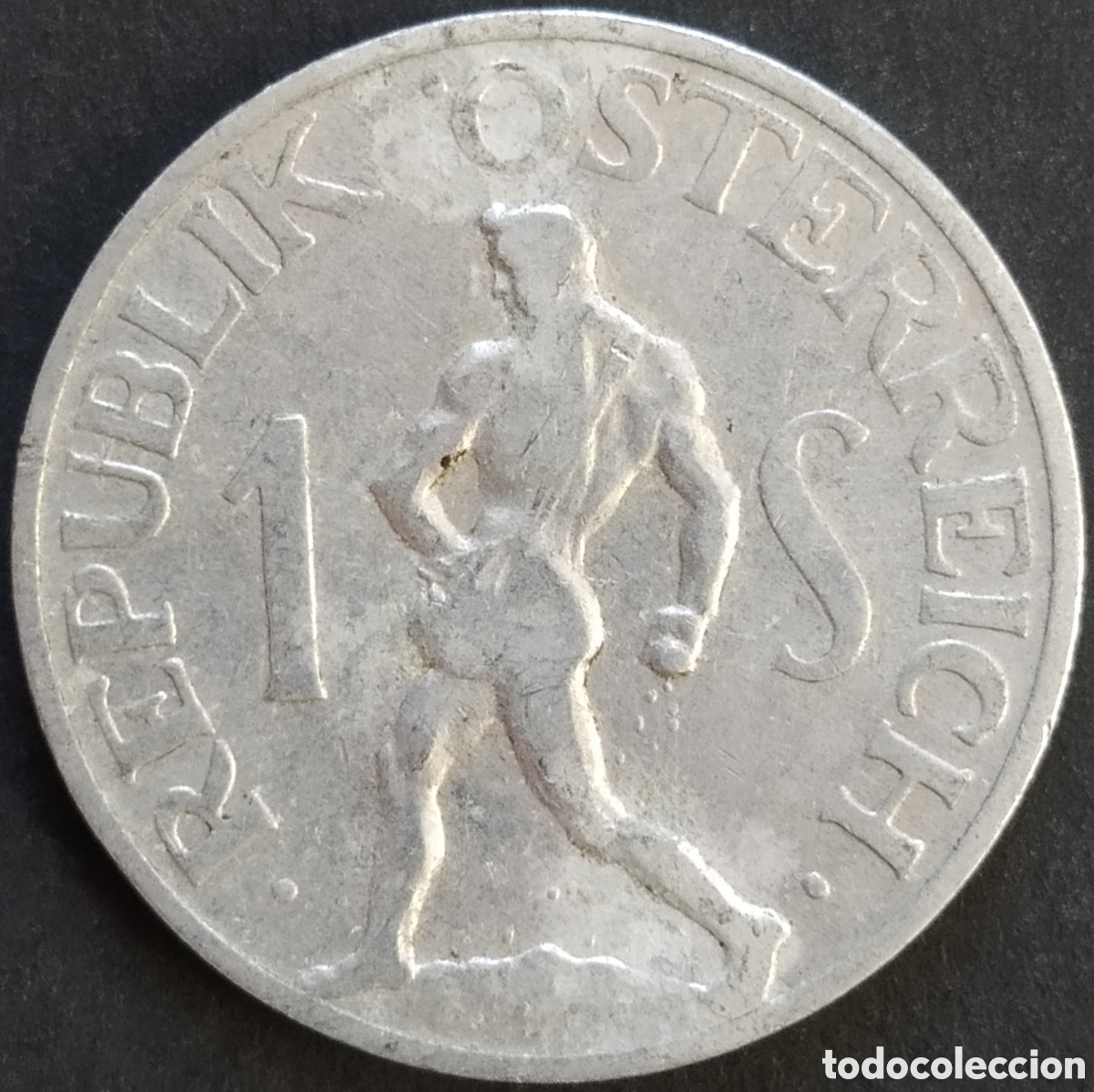 Monedas antiguas de Europa: MONEDA - AUSTRIA 1 CHEL&Iacute;N 1947 - Foto 1